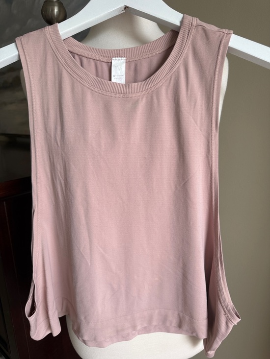 avocado Tops - A by avocado Dusty Pink Sleeveless Crop Tank
